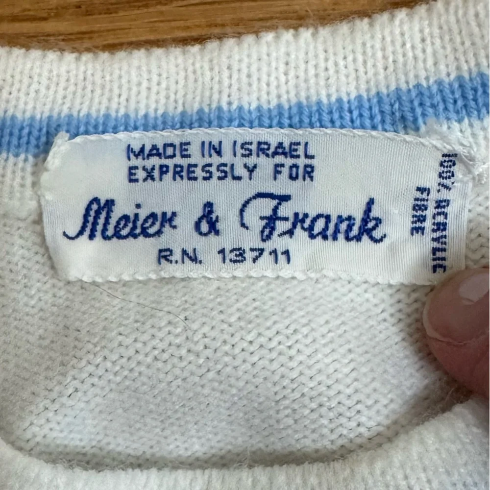 VTG 60s Meier & Frank‎ Baby Romper